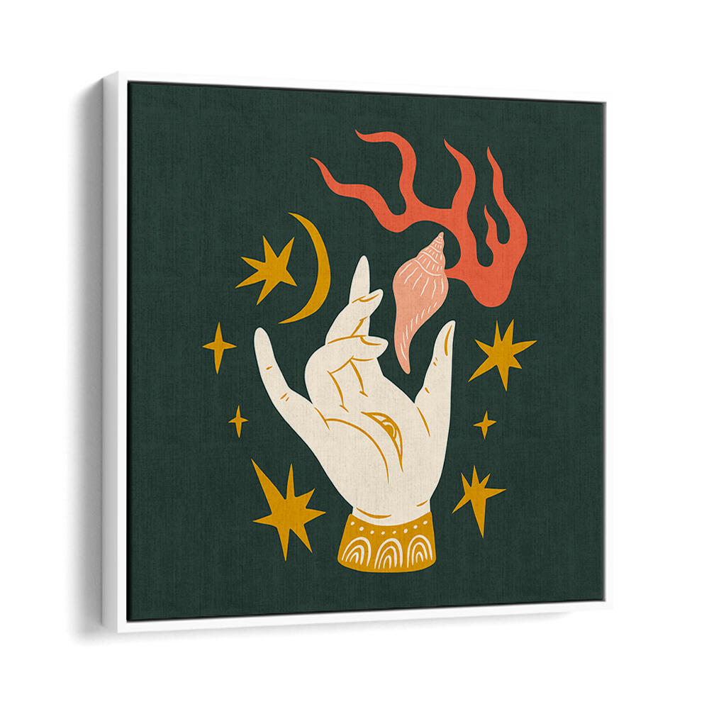 THE SPIRIT SERIES V , BOHO ART PAINTINGS