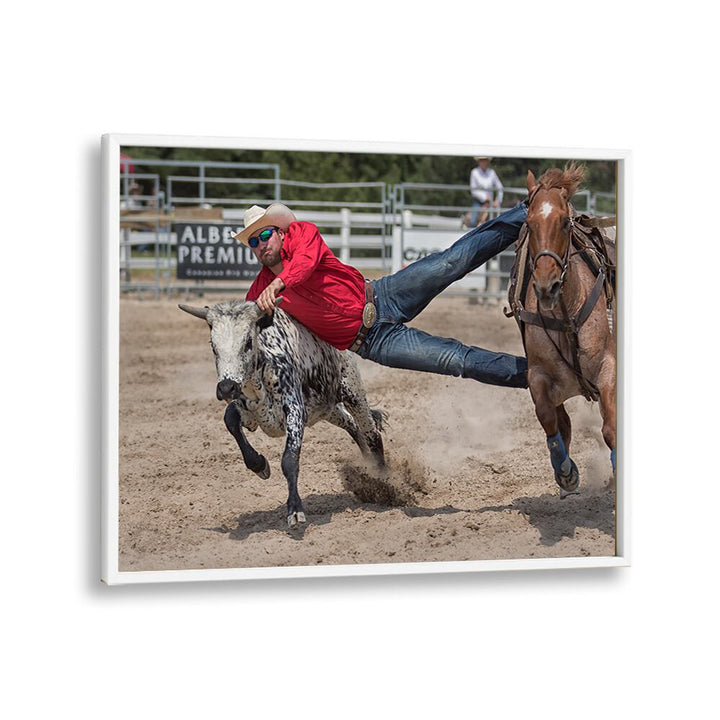 Experience the thrill of rodeo with our COWBOY, PHOTOGRAPHY PRINTS capturing dynamic moments of cowboy life.