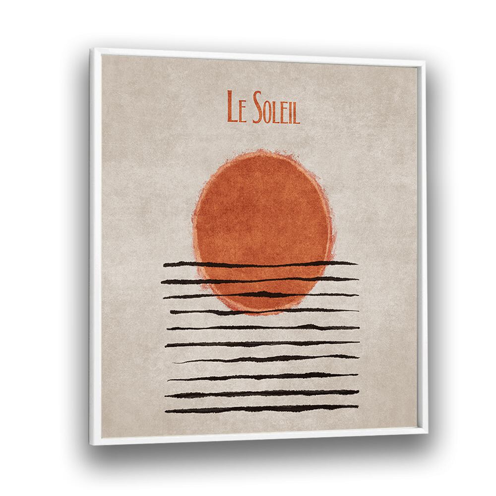 Elevate your space with LE SOLEIL, BOHO ART PAINTINGS by Emel Tunaboylu, a stunning piece on premium canvas.