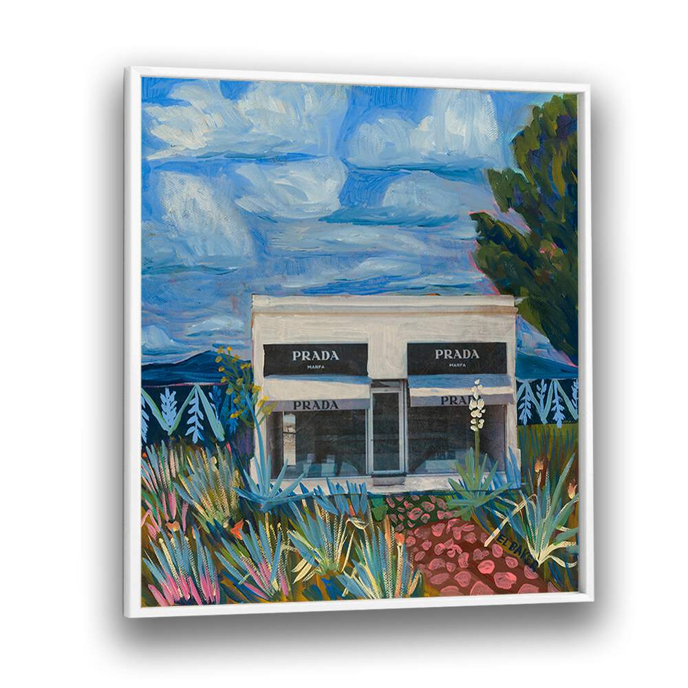 PRADA GARDEN, FASHION POSTERS capture elegance with vibrant artistry, perfect for any stylish space.