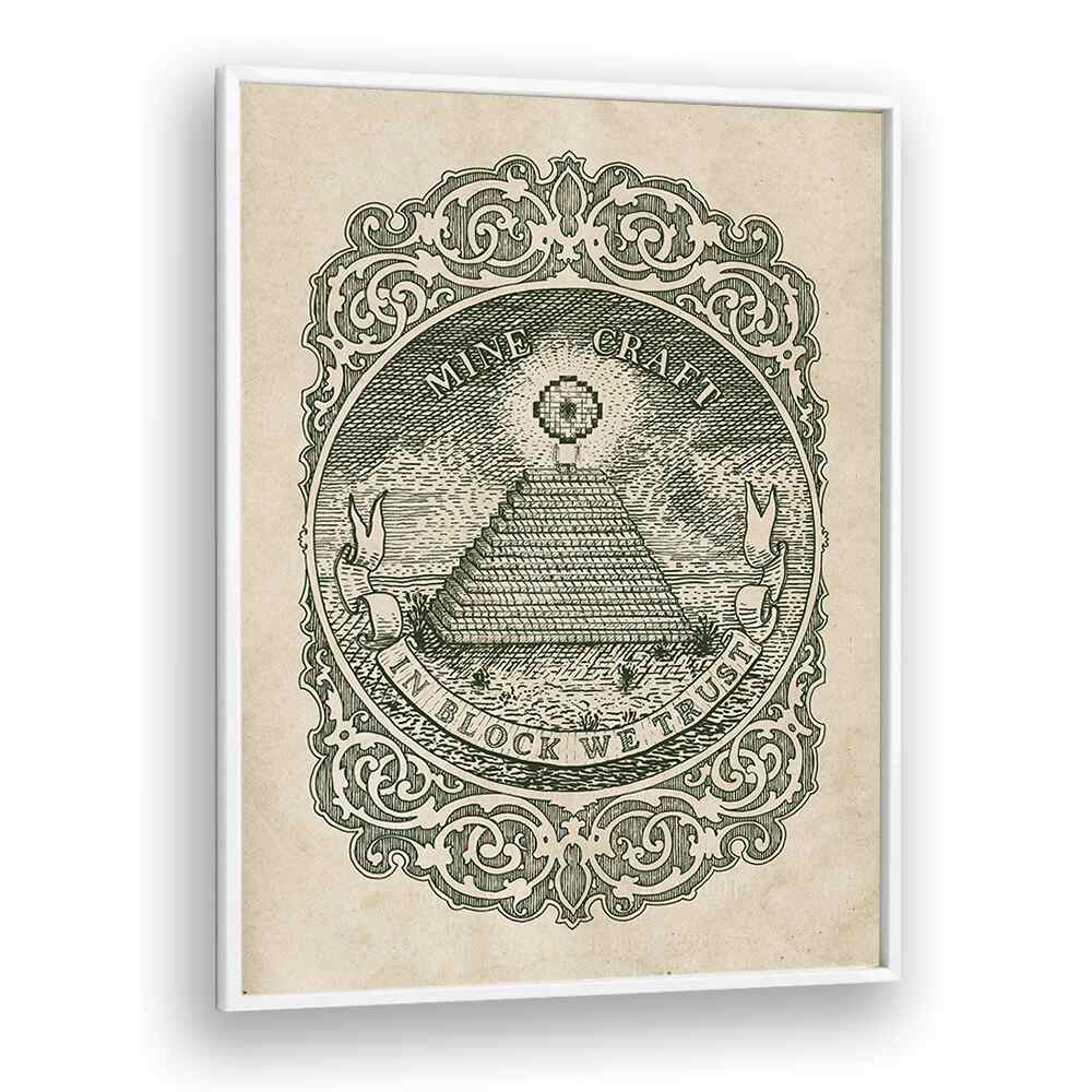 Stylish IN BLOCK WE TRUST gaming posters by Florent Bodart, perfect for transforming your space with modern art.