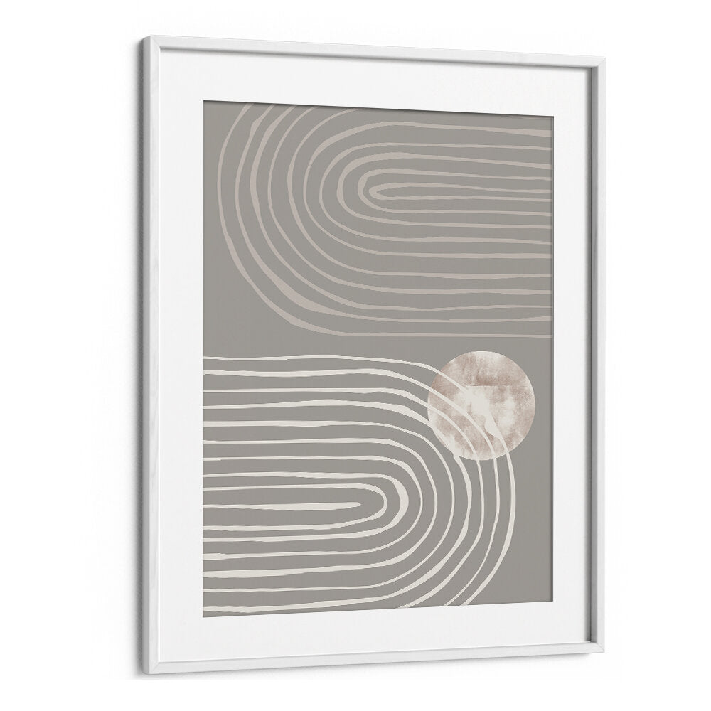 Stylish ARCH DARK I, BOHO ART PAINTINGS featuring earthy tones and abstract patterns for a serene living space.