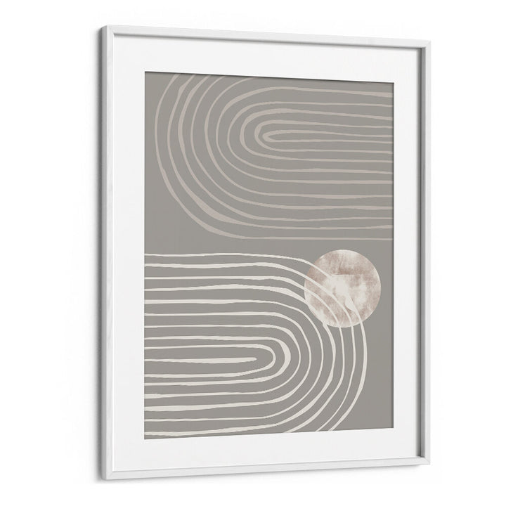 Stylish ARCH DARK I, BOHO ART PAINTINGS featuring earthy tones and abstract patterns for a serene living space.