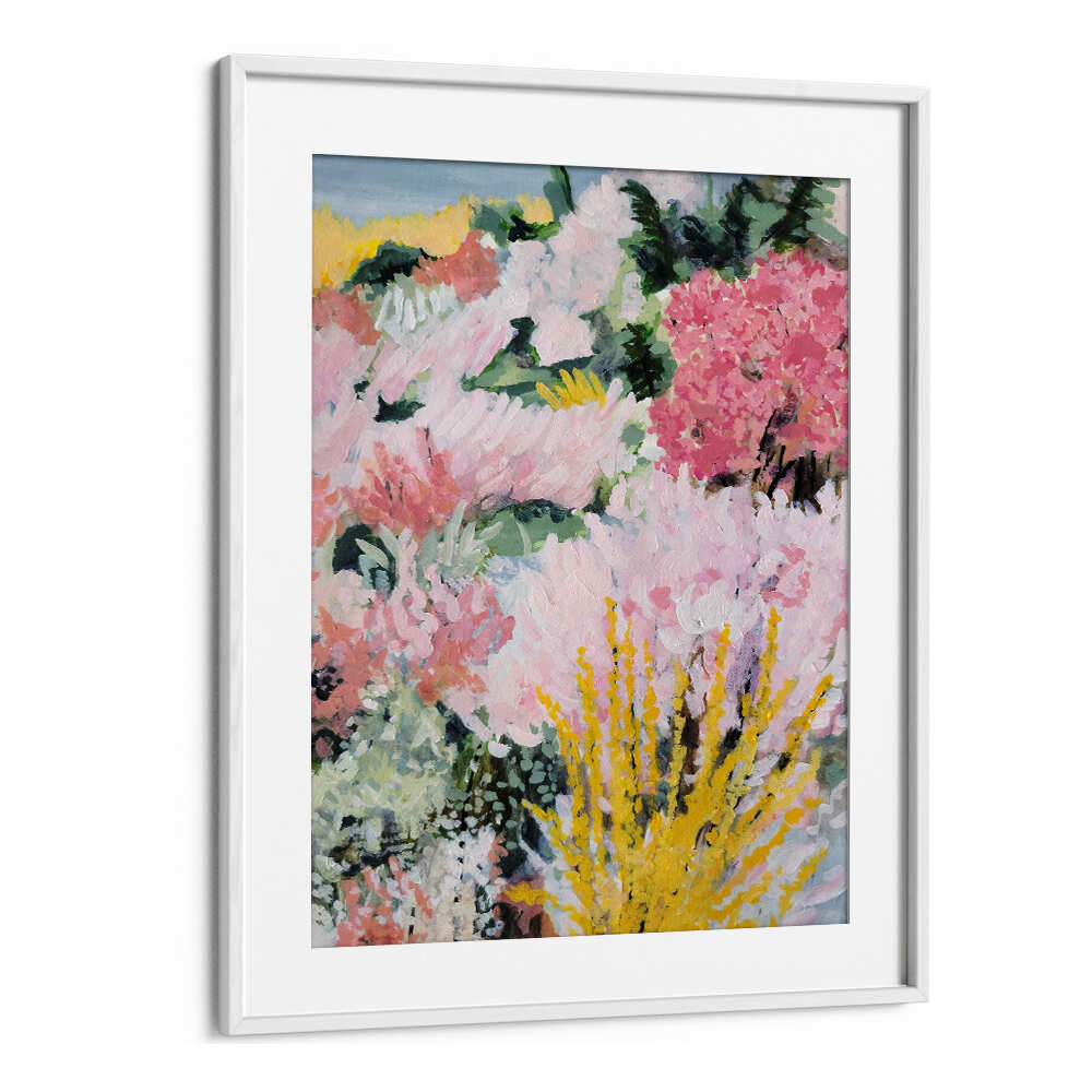 BLOSSOMS , FLORAL FLOWER PAINTINGS