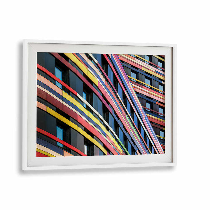 COLOURFUL AUTHORITY FAÇADE , PHOTOGRAPHY PRINTS