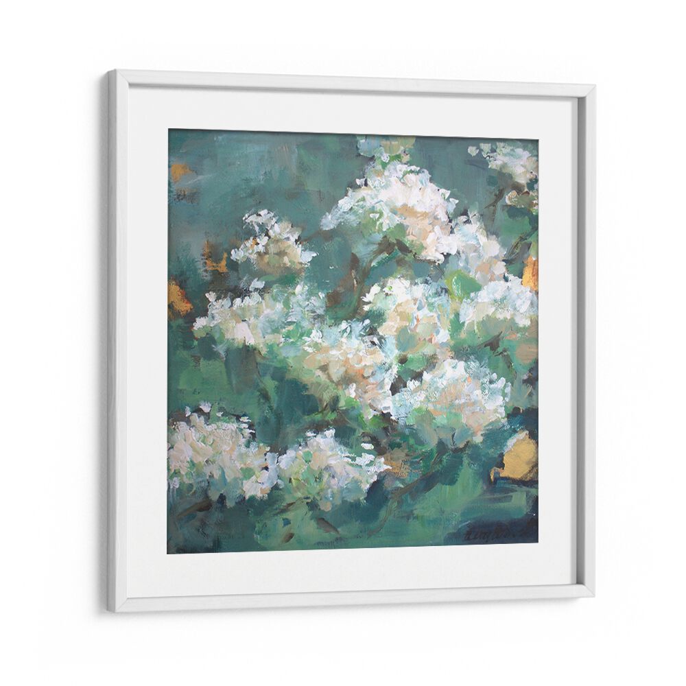 Delicate Beauty of Nature, Floral Flower Paintings showcasing elegant abstract floral brushstrokes for your space.