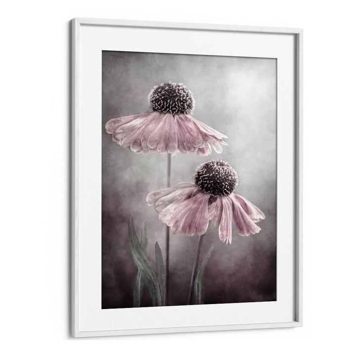 Elegant DUET, FLORAL FLOWER PAINTINGS feature soft pink blooms, enhancing any space with premium home decor style.
