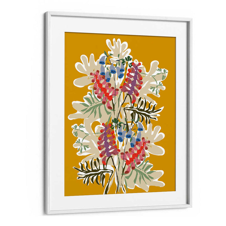 Colorful FOXGLOVE DÉCOUPE PAPIER, FLORAL FLOWER PAINTINGS brighten any space with vibrant details and nature's beauty.