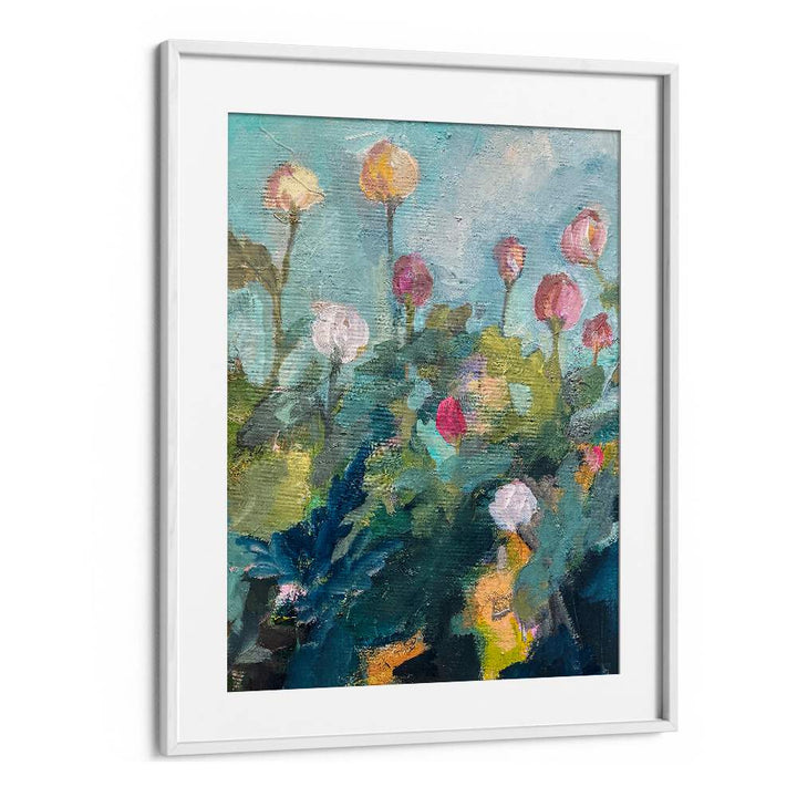 Vibrant IMPRESSIONISTIC BLOOMS, FLORAL FLOWER PAINTINGS showcase abstract brushstrokes for a stunning decor touch.