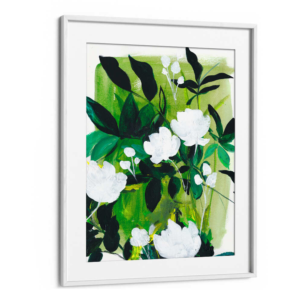 JUNGLE I LARGE , FLORAL FLOWER PAINTINGS