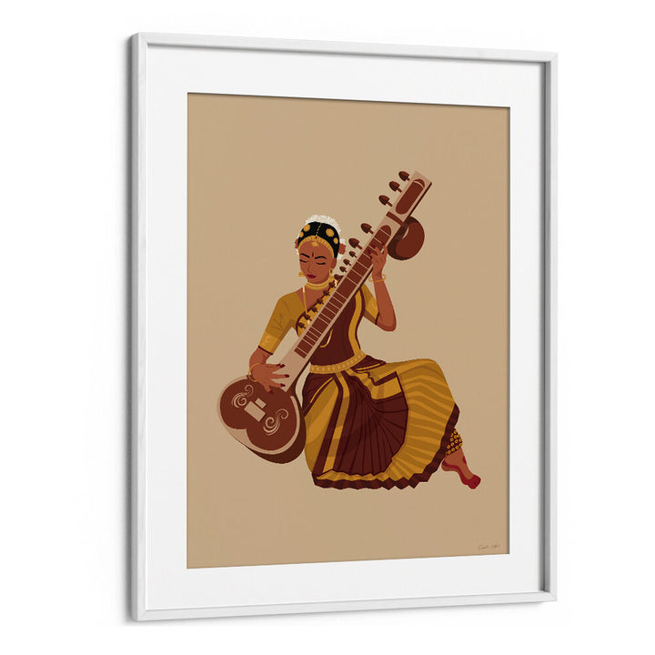 MELODY OF STRINGS , INDIAN ART PAINTINGS