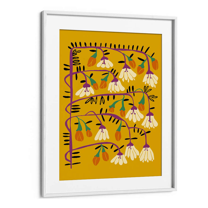 Vibrant MATISSE YELLOW Floral Flower Paintings brighten any space with stunning colors and intricate designs.
