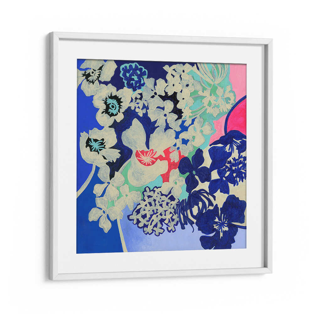 Vibrant PAPER FLORAL, FLORAL FLOWER PAINTINGS showcasing exquisite blooms, perfect for home or office decor.