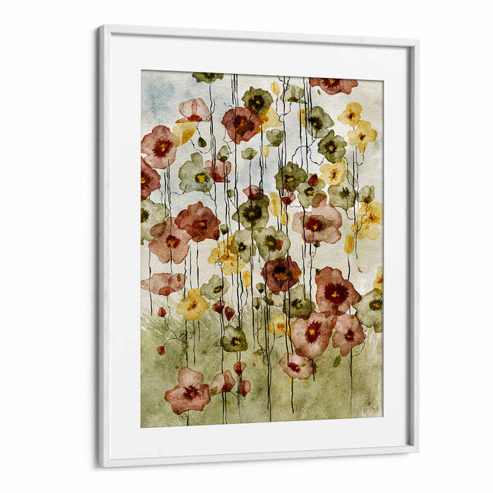 SUMMER BURST , FLORAL FLOWER PAINTINGS