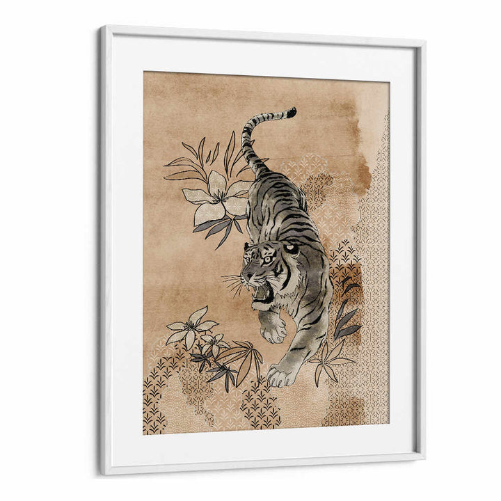 TIGER SPIRIT I , ANIMAL PAINTINGS