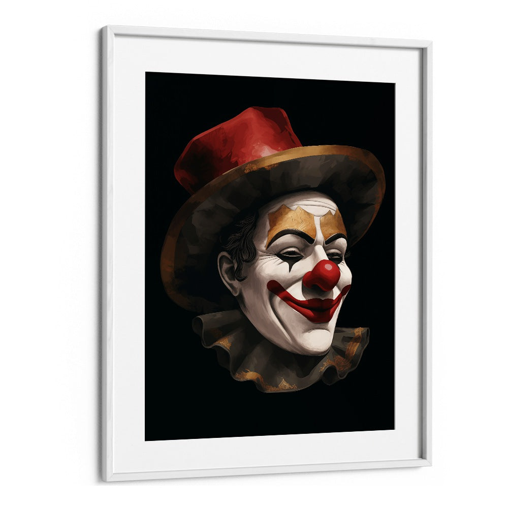 Brighten your decor with THE SMILING CLOWN, POP ART PAINTINGS, capturing playful circus spirit and joy.