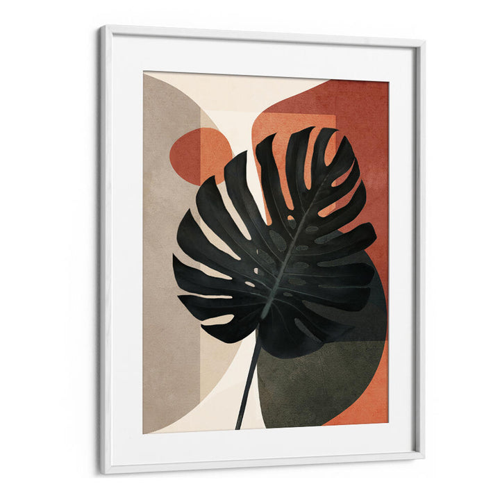 TROPICAL SILHOUETTES , BOHO ART PAINTINGS