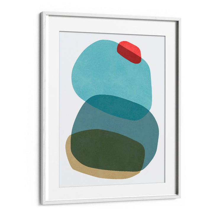 Colorful abstract composition showcasing ROCK OVERLAY III, a unique piece in modern ABSTRACT PAINTINGS collection.