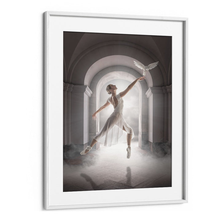 Whimsical BIRD DANCE, PHOTOGRAPHY PRINTS featuring a dancer and bird, crafted to inspire imagination and wonder.