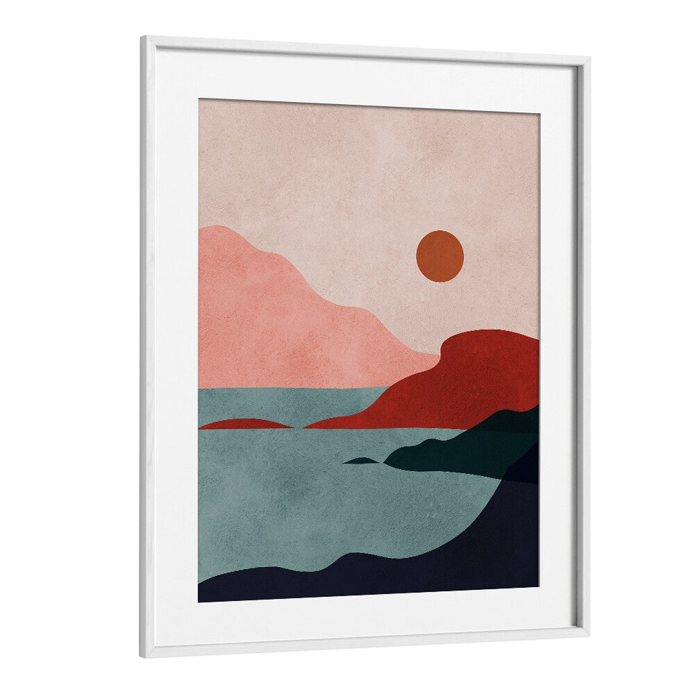 Explore the serene beauty of WATERCOLOR XI, LANDSCAPE PAINTINGS, perfect for enhancing your space with nature's essence.