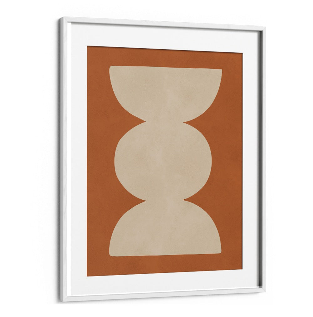 Stylish TRIBAL SHAPES XV, GEOMETRIC ART PRINTS in earthy tones, perfect for modern home decor.