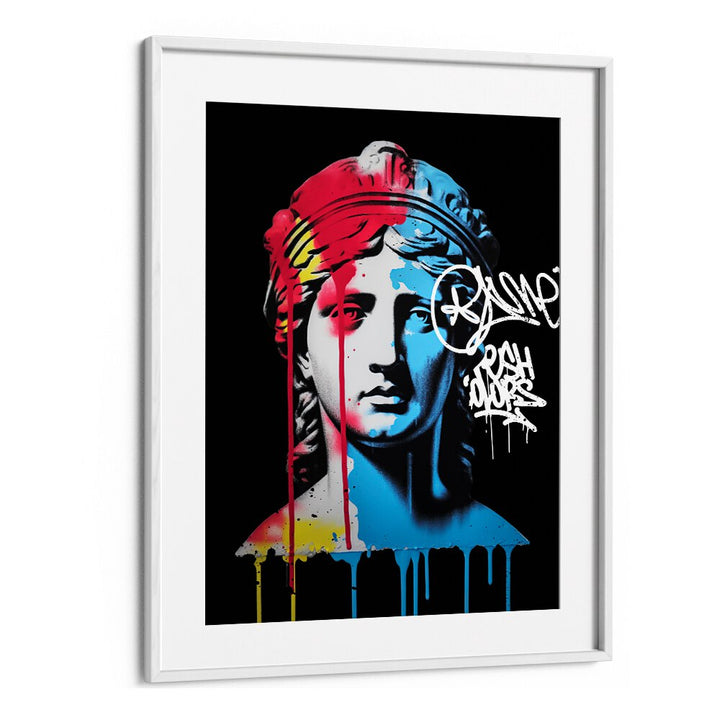 VANDAL NEMESIS, ALTERED ART PRINTS showcase vibrant street art that transforms classic imagery into modern masterpieces.