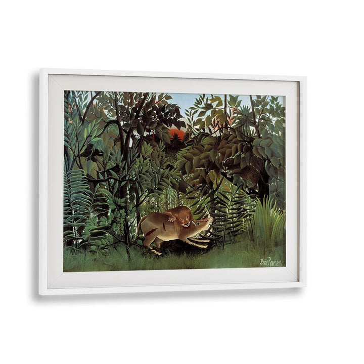 THE HUNGRY LION (1905) , VINTAGE PAINTINGS