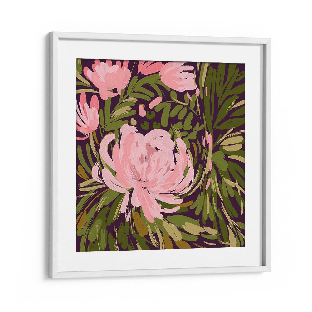 Vibrant PROJECT ROSES, FLORAL FLOWER PAINTINGS featuring lush pink blooms, enhancing any elegant space beautifully.