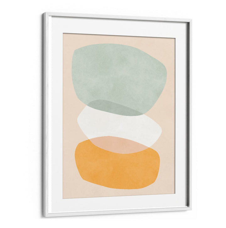 ROCK OVERLAY II, ABSTRACT PAINTINGS showcases a modern design with soft colors, perfect for enhancing your space.