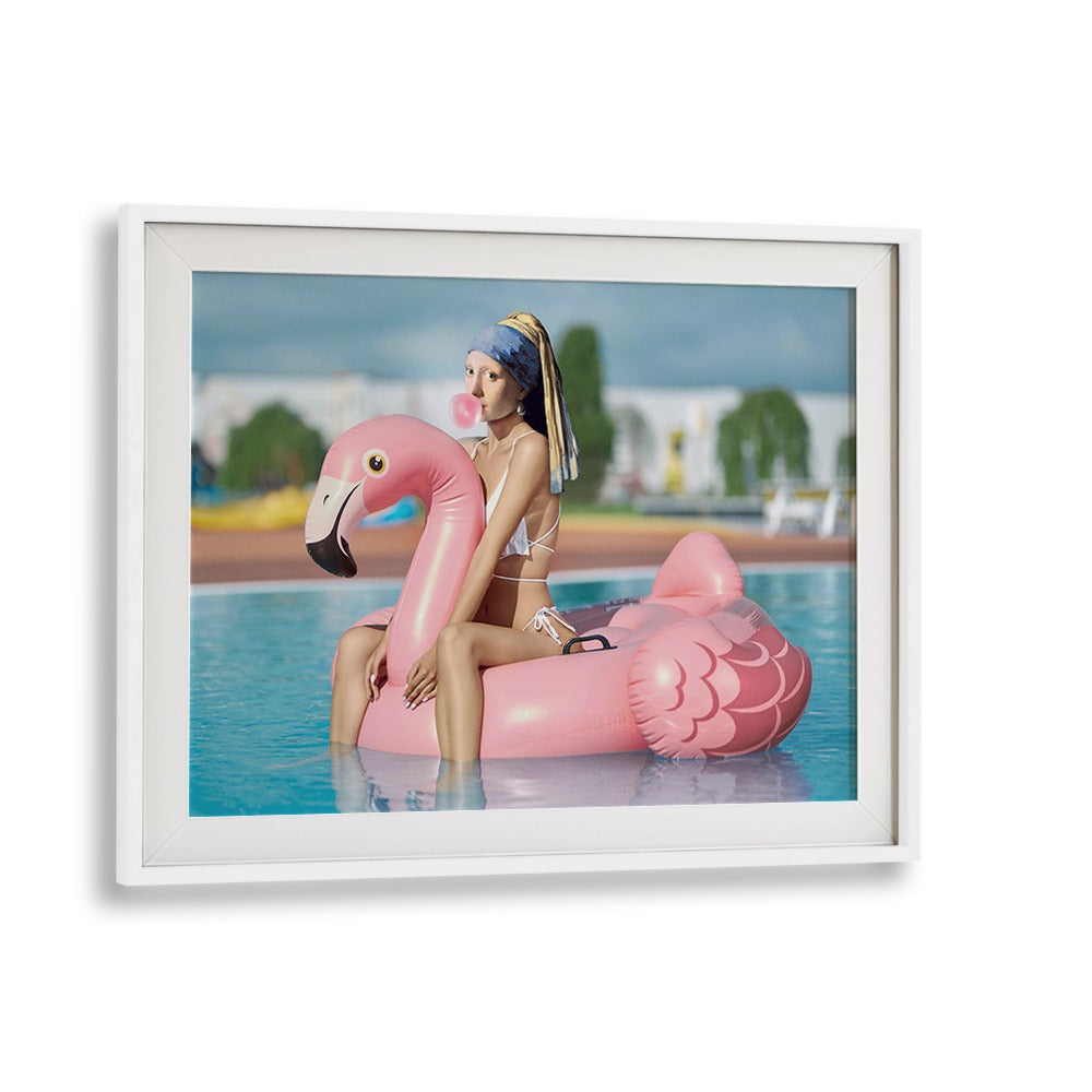 Captivating SEXY PEARL, ALTERED ART PRINTS by DIKHOTOMY adds unique flair to your decor with bold artistic charm.