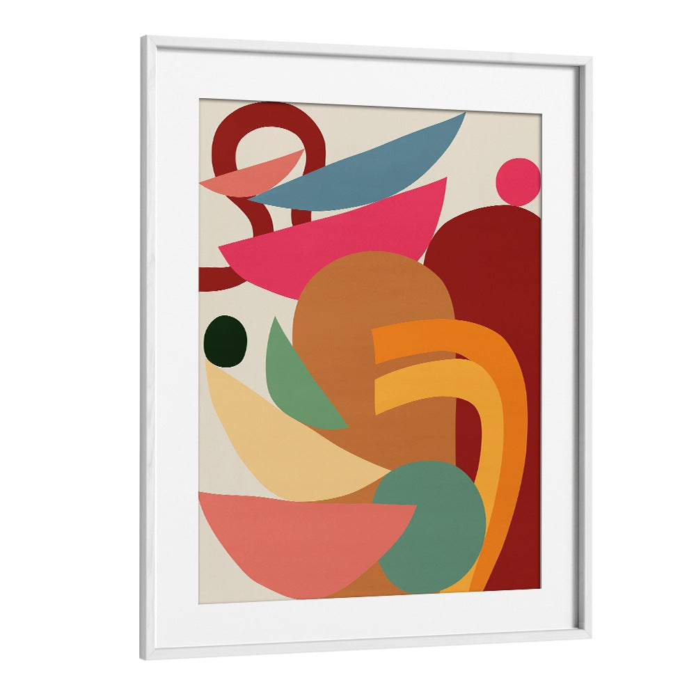 Vibrant ORGANIC II, GEOMETRIC ART PRINTS showcasing modern shapes and colors to enhance any living space.