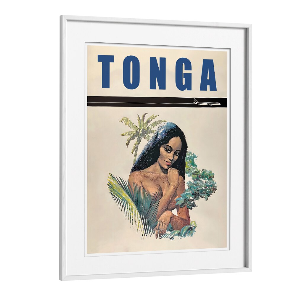 TONGA, VINTAGE TRAVEL POSTERS showcase tropical beauty and nostalgia, perfect for transforming your space.