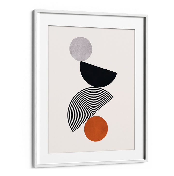 Serene composition of shapes in BALANCE I, BOHO ART PAINTINGS, enhancing tranquility in any space.