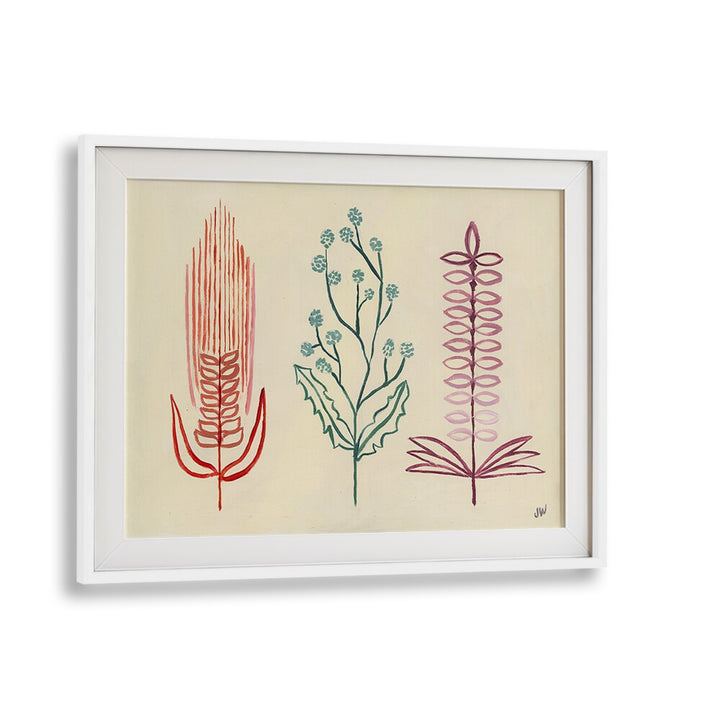 Stylish FALL SHAPES I, FLORAL FLOWER PAINTINGS showcase vibrant abstract florals to elevate your decor.