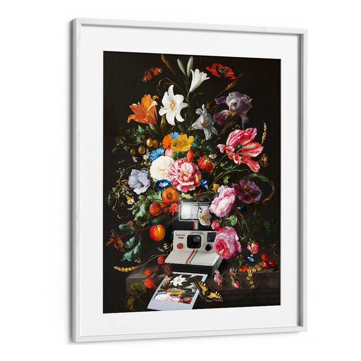 Decorate with Dikhotomy's FLORAL INSTANT PHOTO , showcasing vibrant FLORAL FLOWER PAINTINGS and captivating artistry.