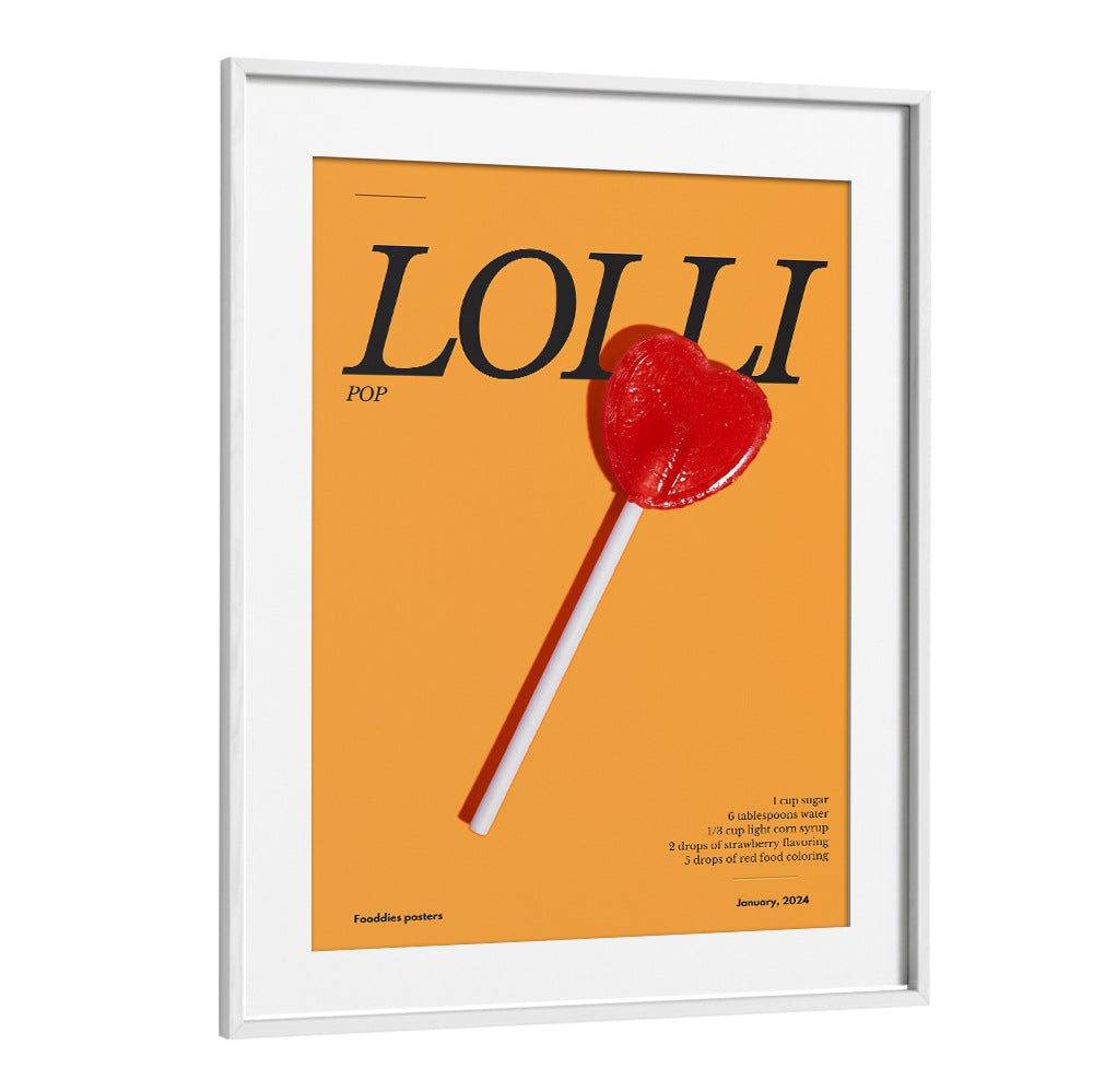 Heart-shaped lollipop art from HEART LOLLIPOP, BAR & CAFE adds a sweet touch to any decor. Perfect for gifting!
