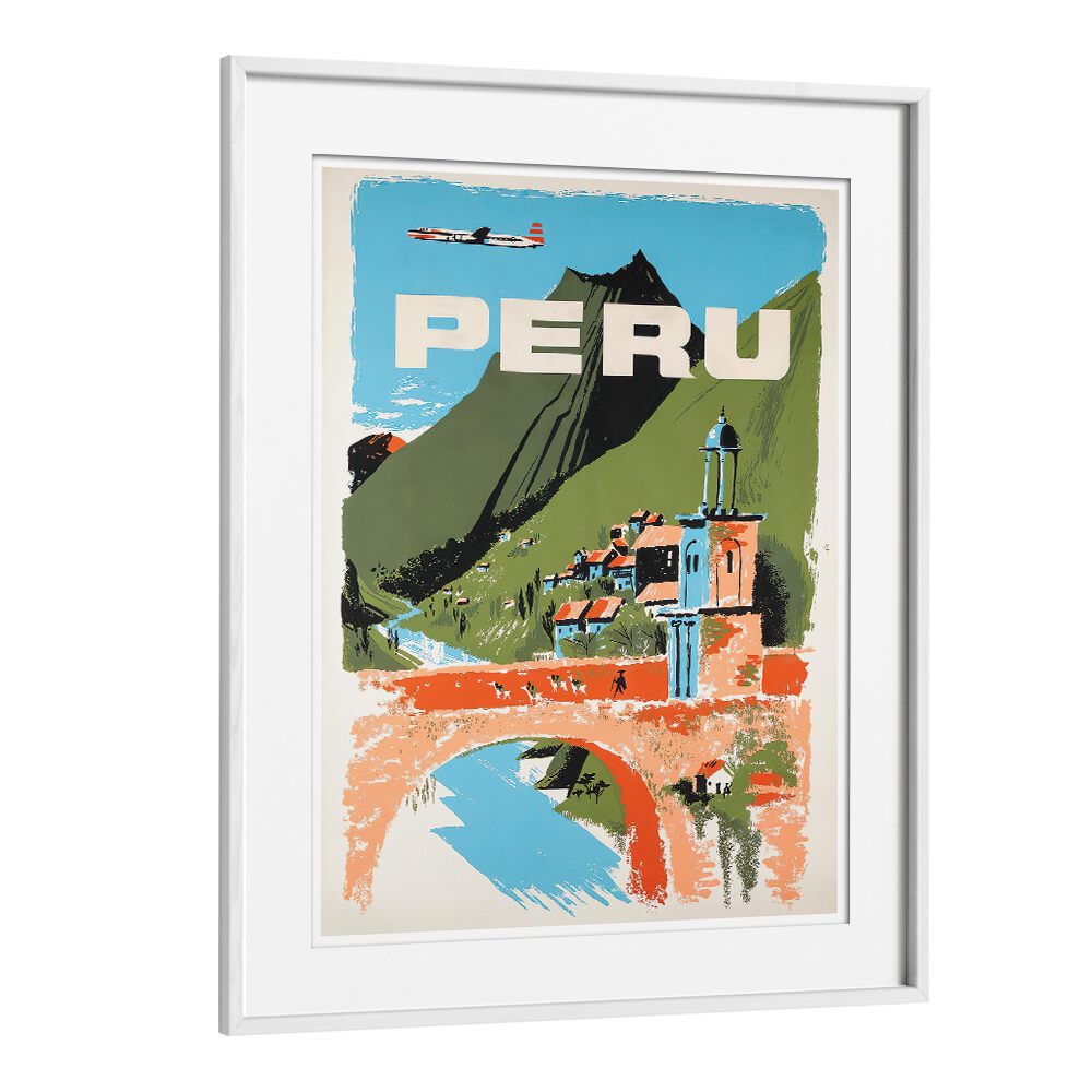 Stunning PERU, VINTAGE TRAVEL POSTERS showcasing Peru's beauty, perfect for art lovers and travel enthusiasts.