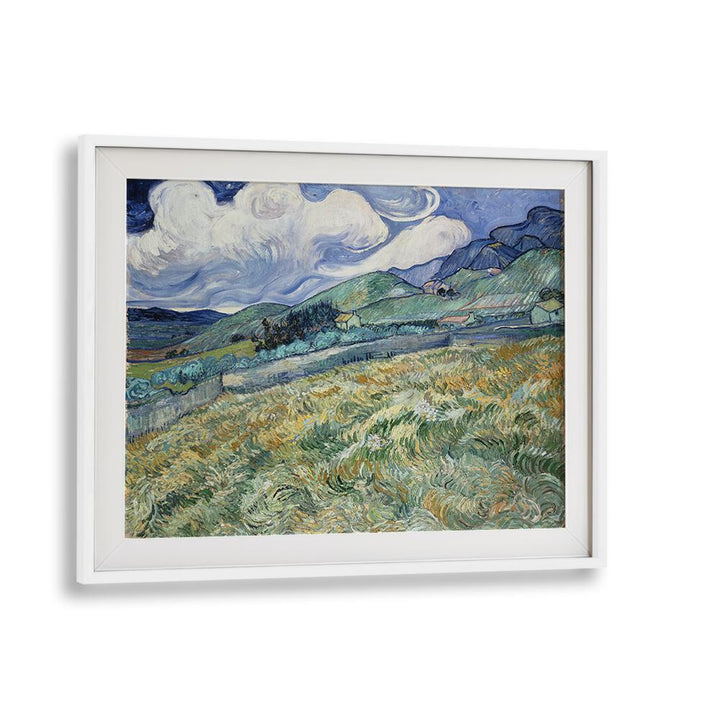 VINCENT VAN GOGH - LANDSCAPE FROM SAINT-RÉMY , VINTAGE PAINTINGS