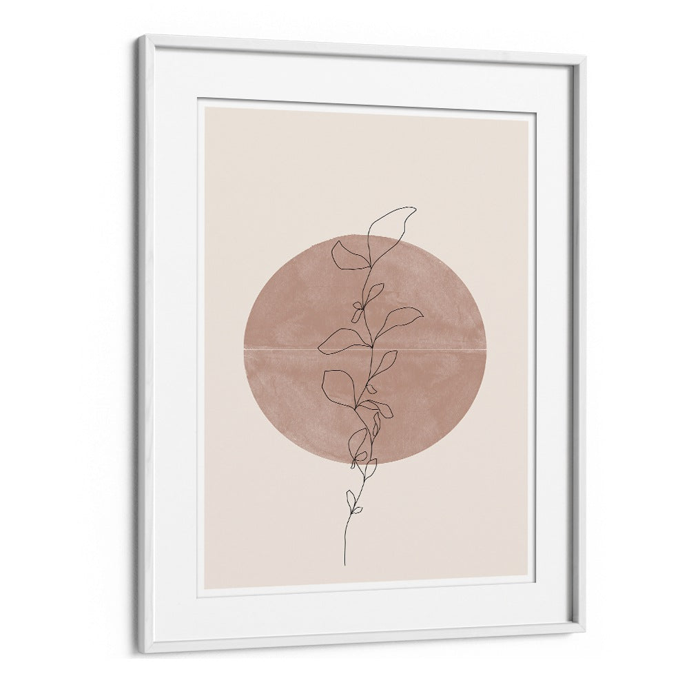 Elegant LINE FLOWER, BOHO ART PAINTINGS from The Miuus Studio, perfect for modern home decor.