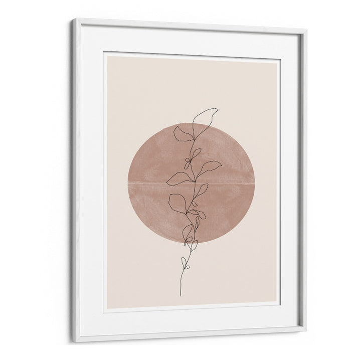 Elegant LINE FLOWER, BOHO ART PAINTINGS from The Miuus Studio, perfect for modern home decor.