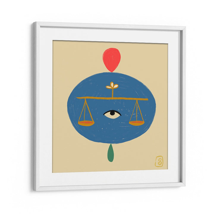 Decorate your space with LIBRA III, ZODIAC art, blending astrology and creativity for a cosmic touch.