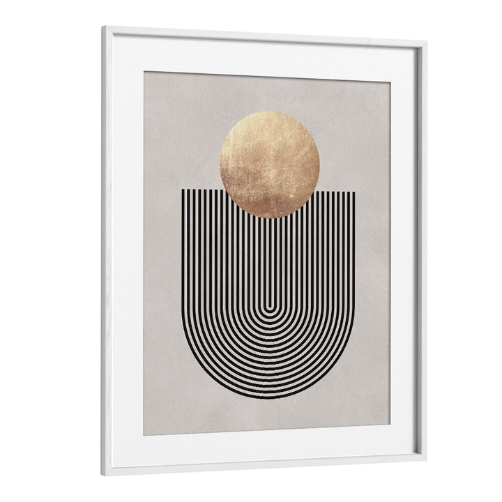 Modern elegance displayed in LINES AND CIRCLES XXI, GEOMETRIC ART PRINTS, perfect for contemporary spaces.