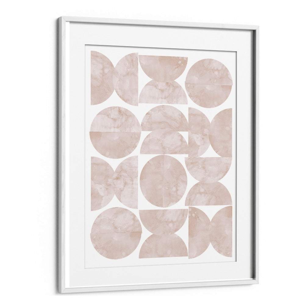 Stunning WATERCOLOR CIRCLES, GEOMETRIC ART PRINTS in soft hues, perfect for inspiring any home or office space.