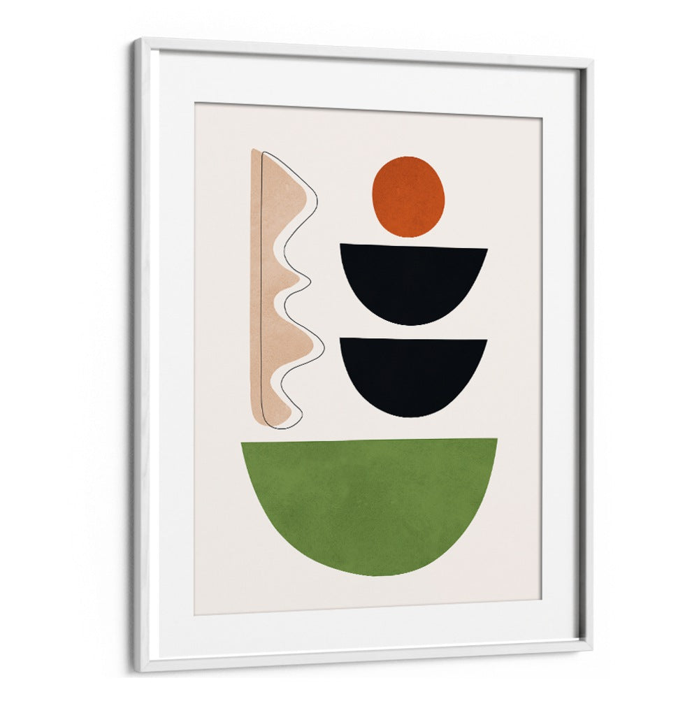 Stylish EXPRESSIVE VII, GEOMETRIC ART PRINTS featuring vibrant shapes, ideal for enhancing any artistic space.