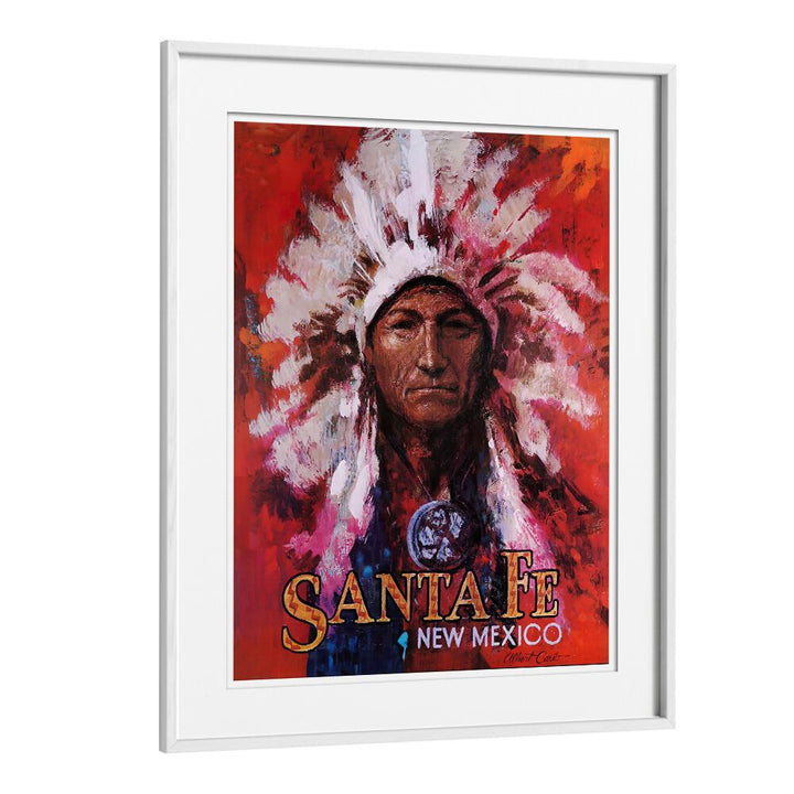 Stunning SANTAFE NEW MEXICO VINTAGE TRAVEL POSTERS showcasing rich history and vibrant art for your decor.