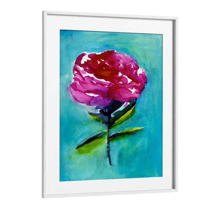 PEONY II , FLORAL FLOWER PAINTINGS