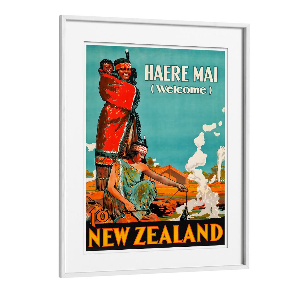 Explore the charm of NEW ZEALAND V, VINTAGE TRAVEL POSTERS showcasing vibrant art and rich culture of New Zealand.