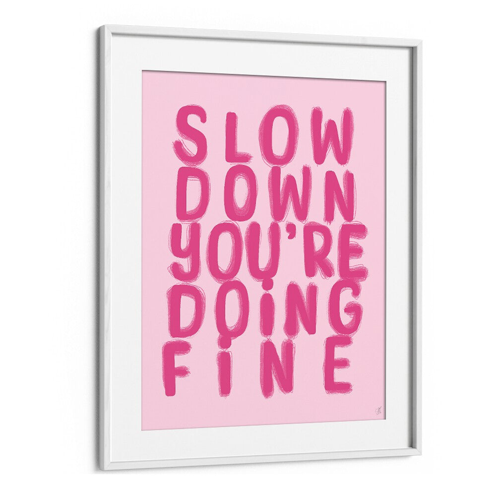 Transform your space with FINE, QUOTES typography poster, featuring a vibrant design by Anne-Marie Volfova.