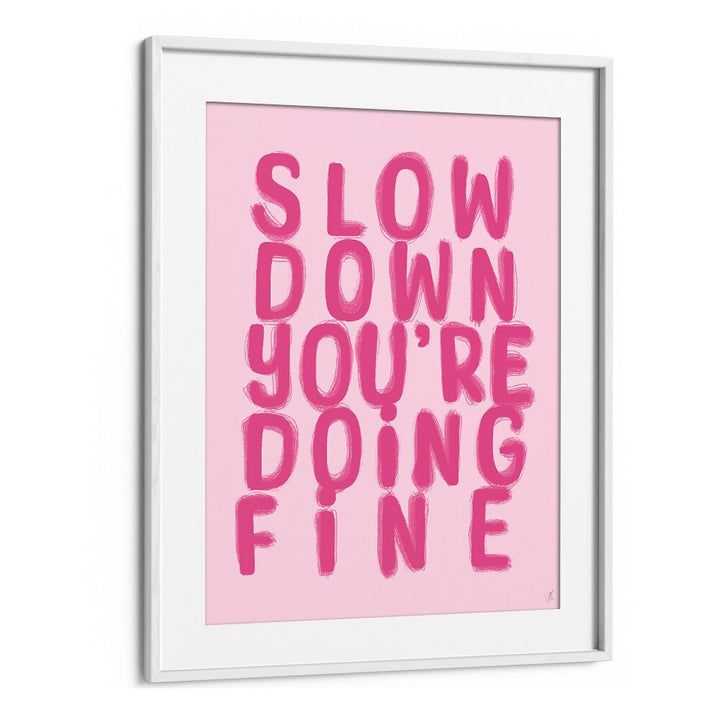 Transform your space with FINE, QUOTES typography poster, featuring a vibrant design by Anne-Marie Volfova.