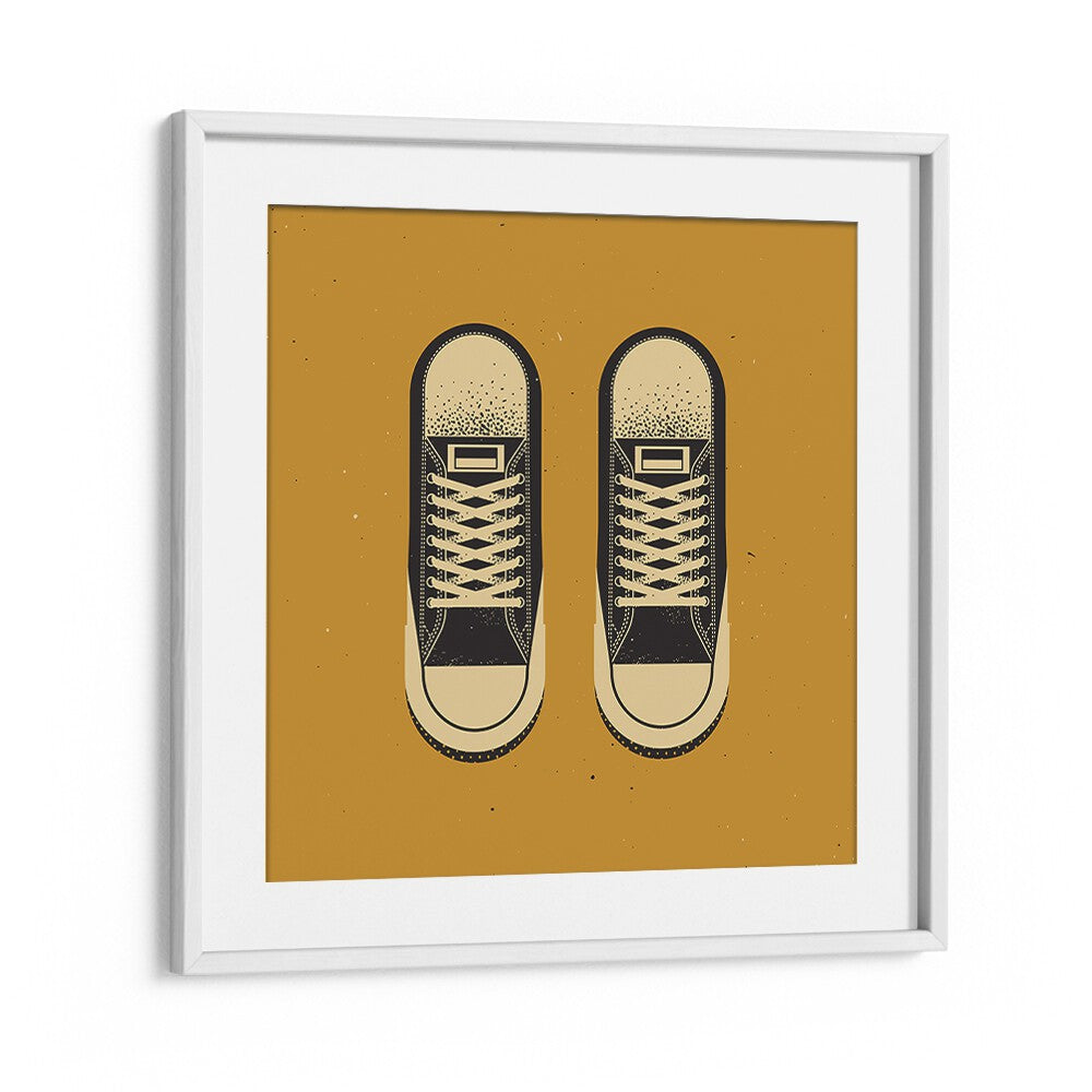 Stylish illustration of THE BLACK CHUCKS, FASHION POSTERS, perfect for modern decor enthusiasts.